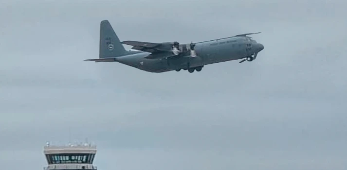 Otra aeronave estadounidense aterriza en territorio mexicano