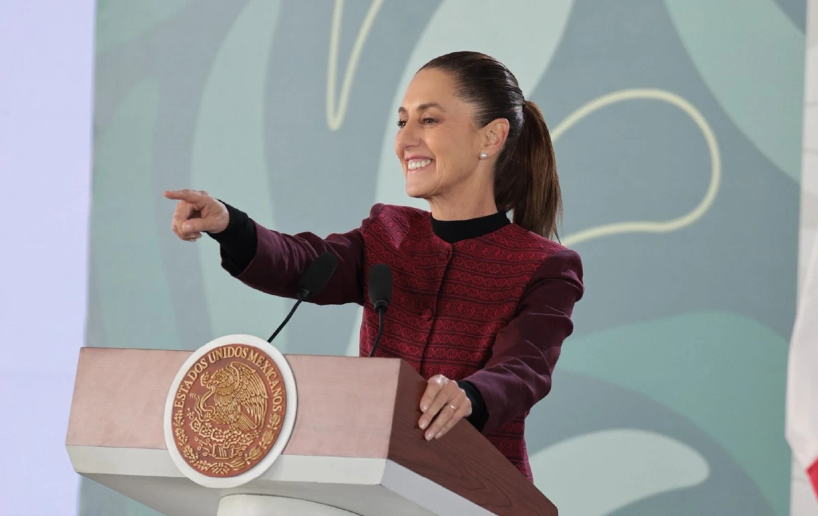 Sheinbaum no ve con buenos ojos candidatura de esposa de Gallardo, pero "el partido decidirá"