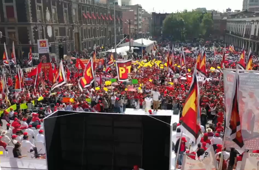 Partido del Trabajo advierte que no permitirá el retorno del "viejo partido de Estado"