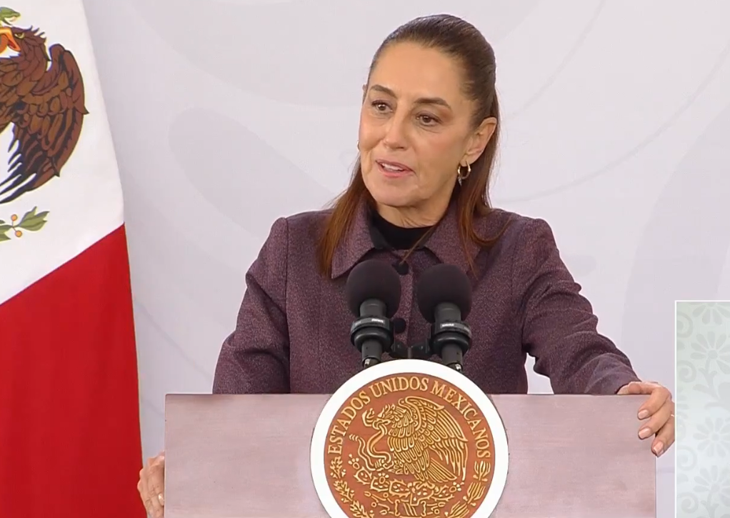 Si EU quiere ayudar a México que "detenga el tráfico ilegal de armas", Sheinbaum responde a Trump