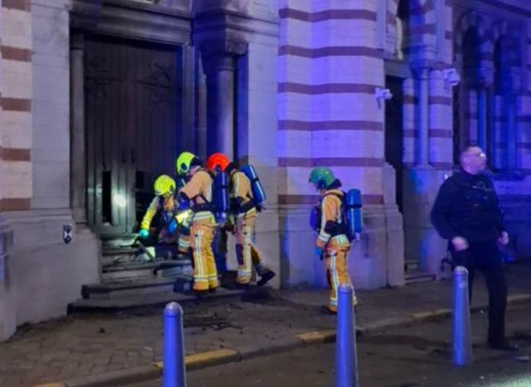 Bélgica investiga explosión en sinagoga como posible ataque antisemita