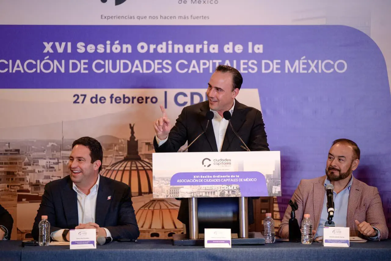 Capitales que integran la ACCM generan cerca del 27% de la economía nacional, según estimaciones de Saltillo