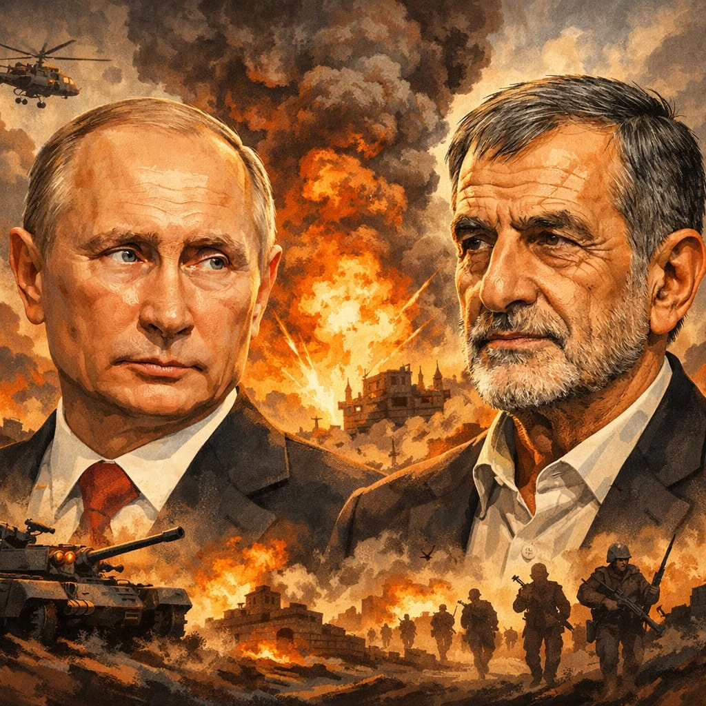 Putin y su homólogo iraní sostienen llamada; Moscú pide frenar las hostilidades