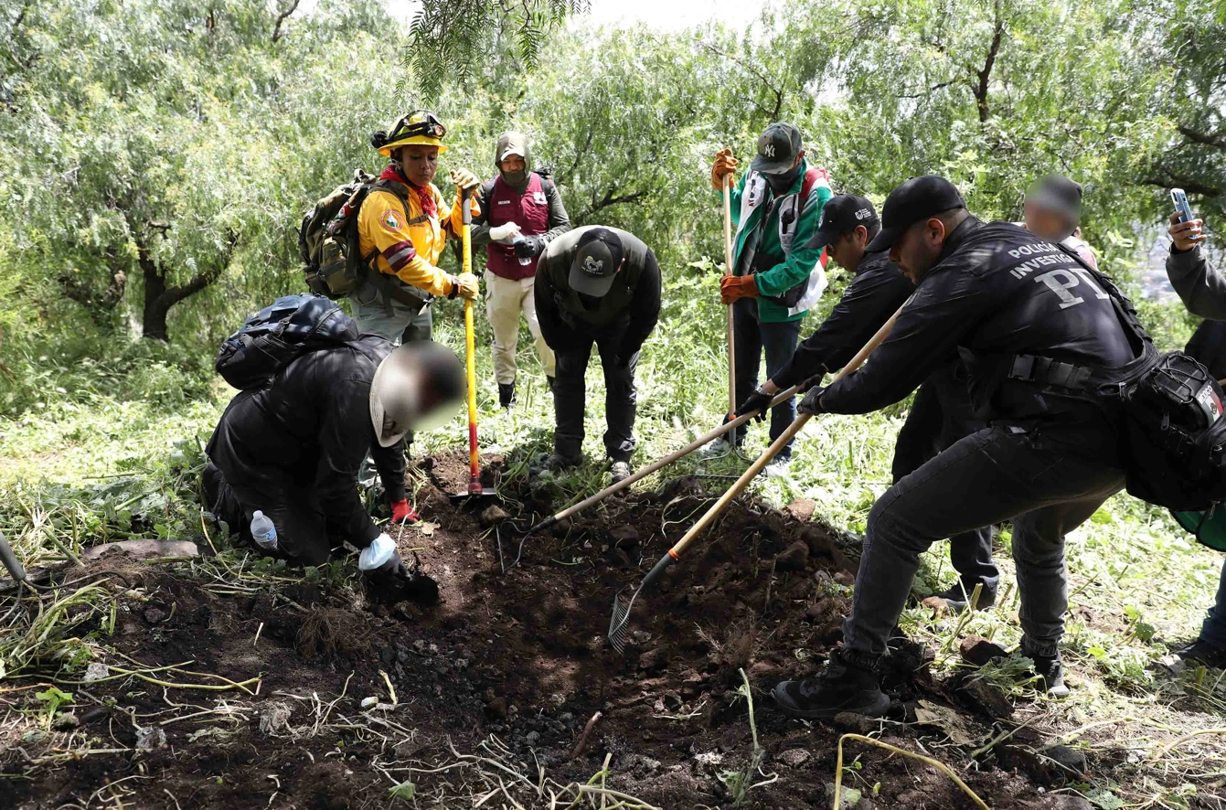 Hallan restos de 13 personas tras jornadas de búsqueda en CDMX y Edomex