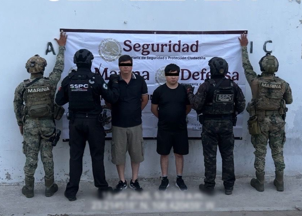 Caen en Mazatlán dos miembros de "Los Chapitos"; decomisan equipo por 2.5 mdp