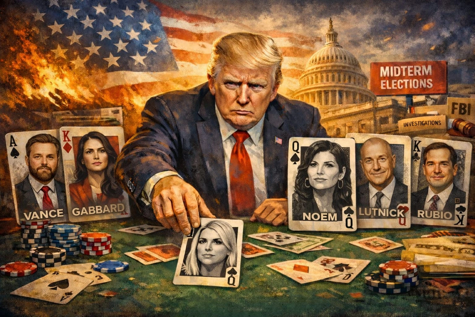 Trump mueve sus cartas para contener el desgaste previo a las elecciones intermedias