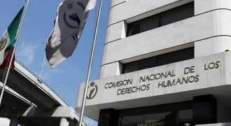 Sede de la CNDH en Ciudad de México, organismo que rechazó el informe de la ONU sobre desapariciones.