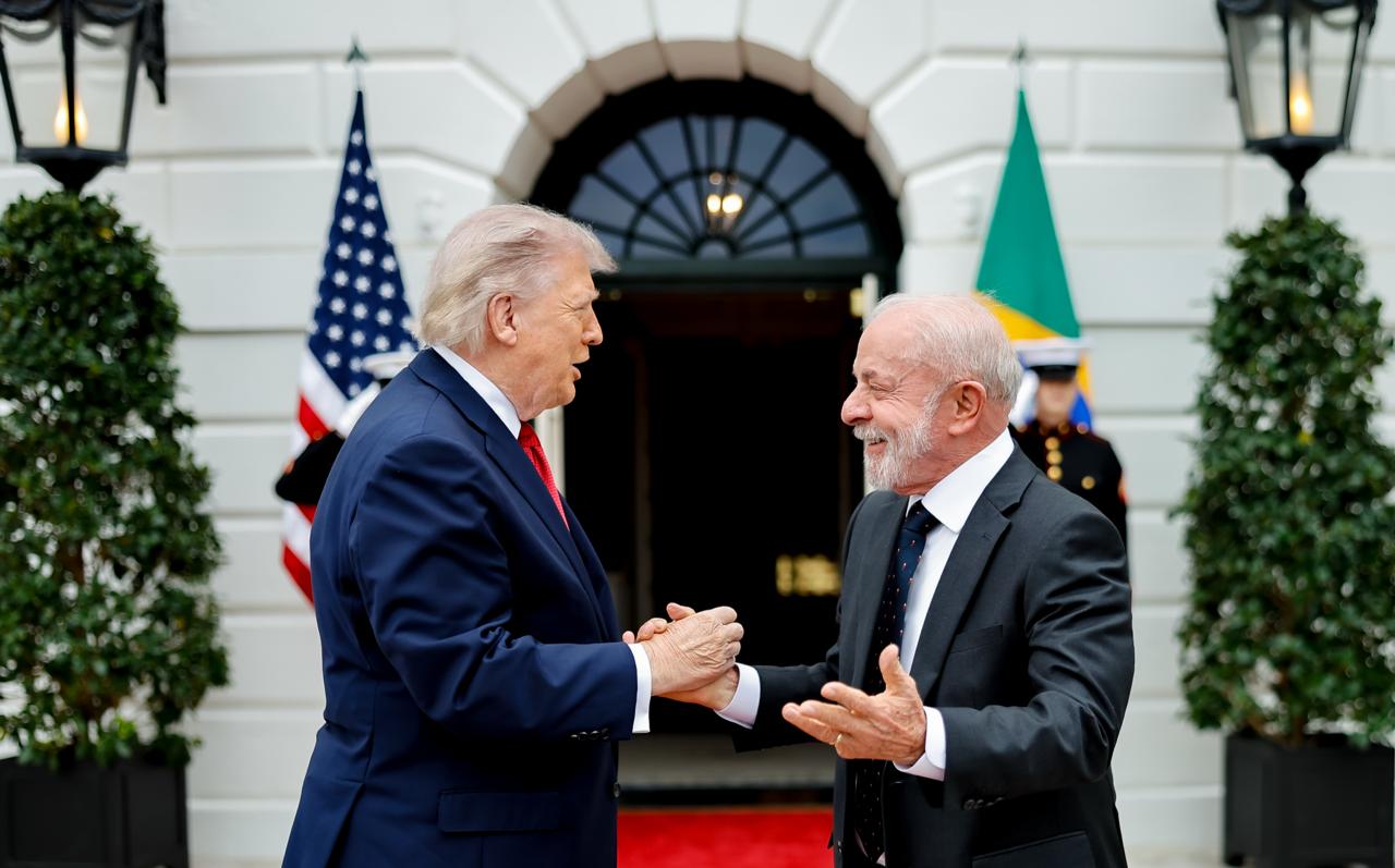 Cordial reunión entre Lula y Trump en la  Casa Blanca a pesar de sus diferencias