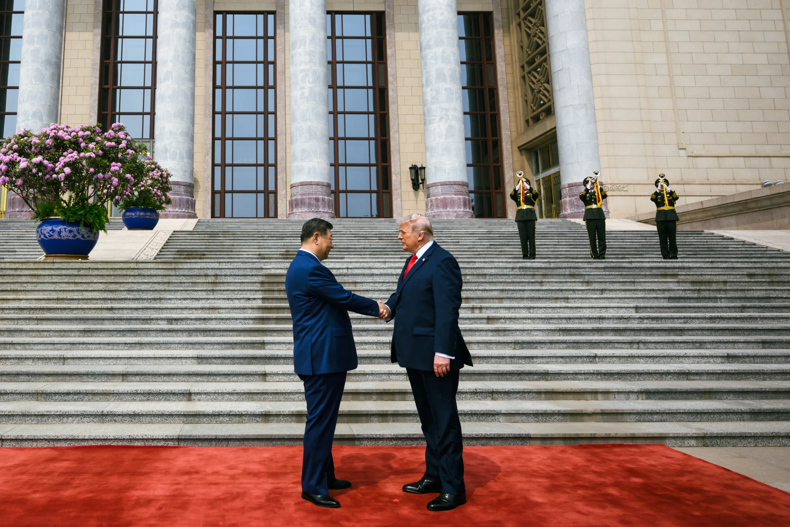 Trump presume ante Xi haber llevado a "los 30 empresarios más poderosos del planeta"