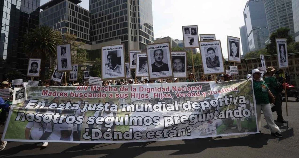 Protestan en 10 estados algunas de las más de 25 mil madres que buscan a sus hijos en todo México