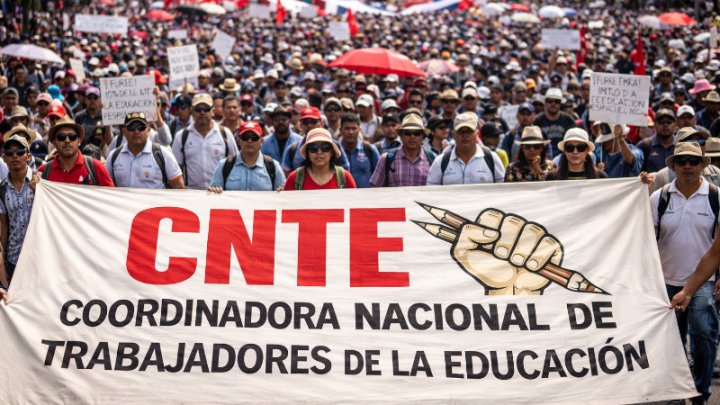 Amenaza la CNTE con tomar las calles desde el 1 de junio y hacer plantón en el Zócalo