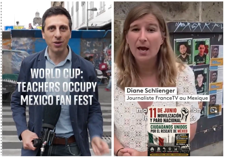 A un día del mundial, la prensa extranjera pone foco en protestas y operativos en México