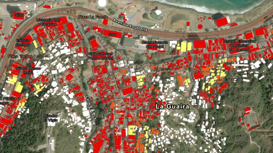 NASA estima cerca de 59 mil edificios dañados tras devastadores terremotos en Venezuela