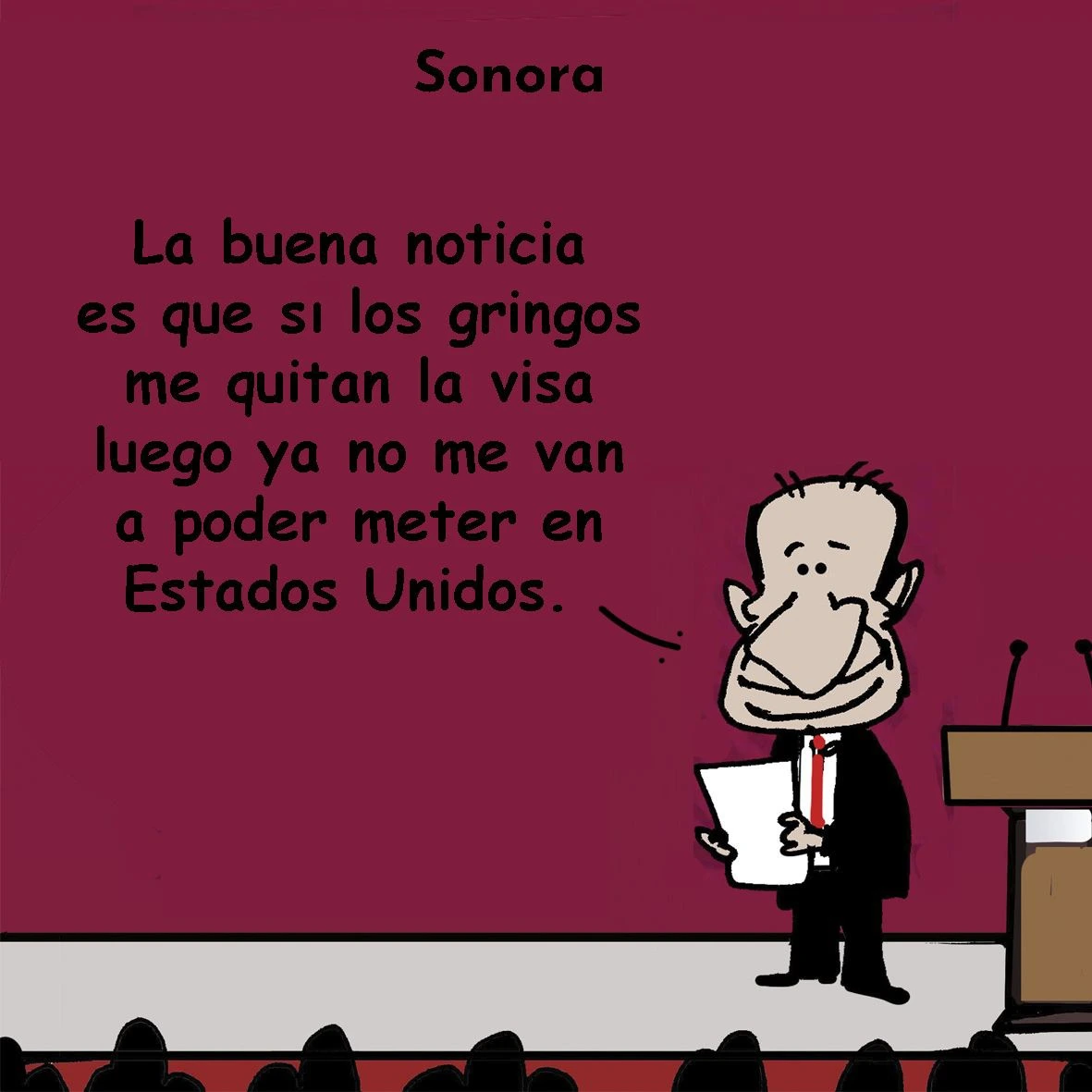 No tener visa