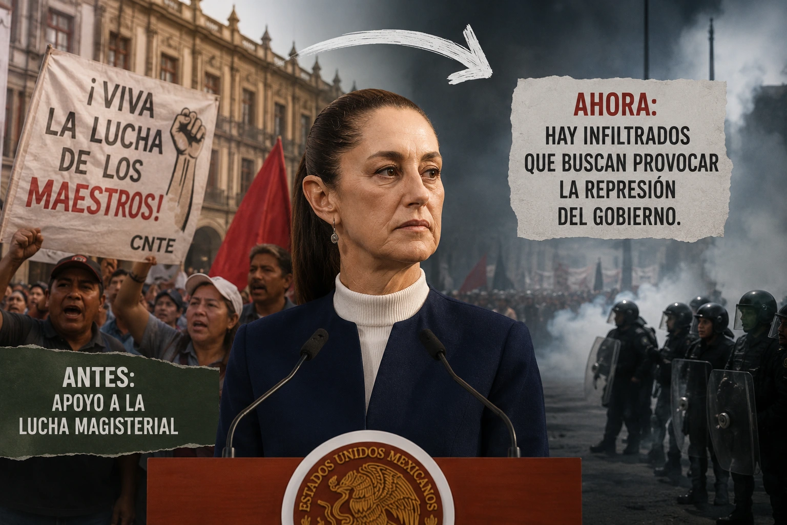 Los apoyó, los alentó, los revivió, les prometió y ahora los padece
