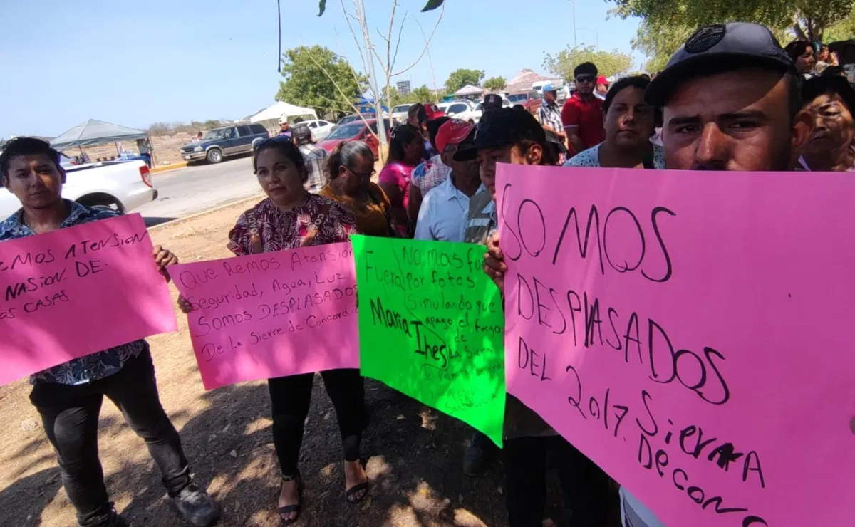 Reconoce gobernadora de Sinaloa que hay 3 mil desplazados por la violencia