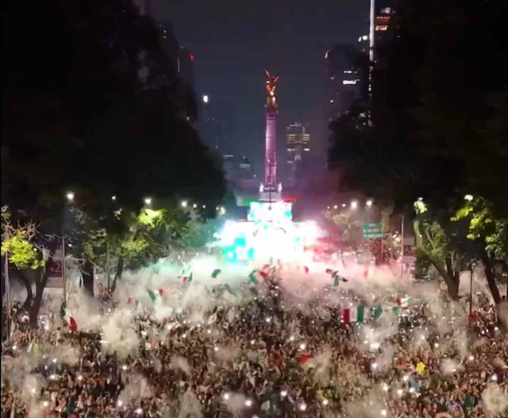 CDMX restringe acceso al Ángel de la Independencia para el partido México vs. Inglaterra; habrá aforo de 25 mil personas
