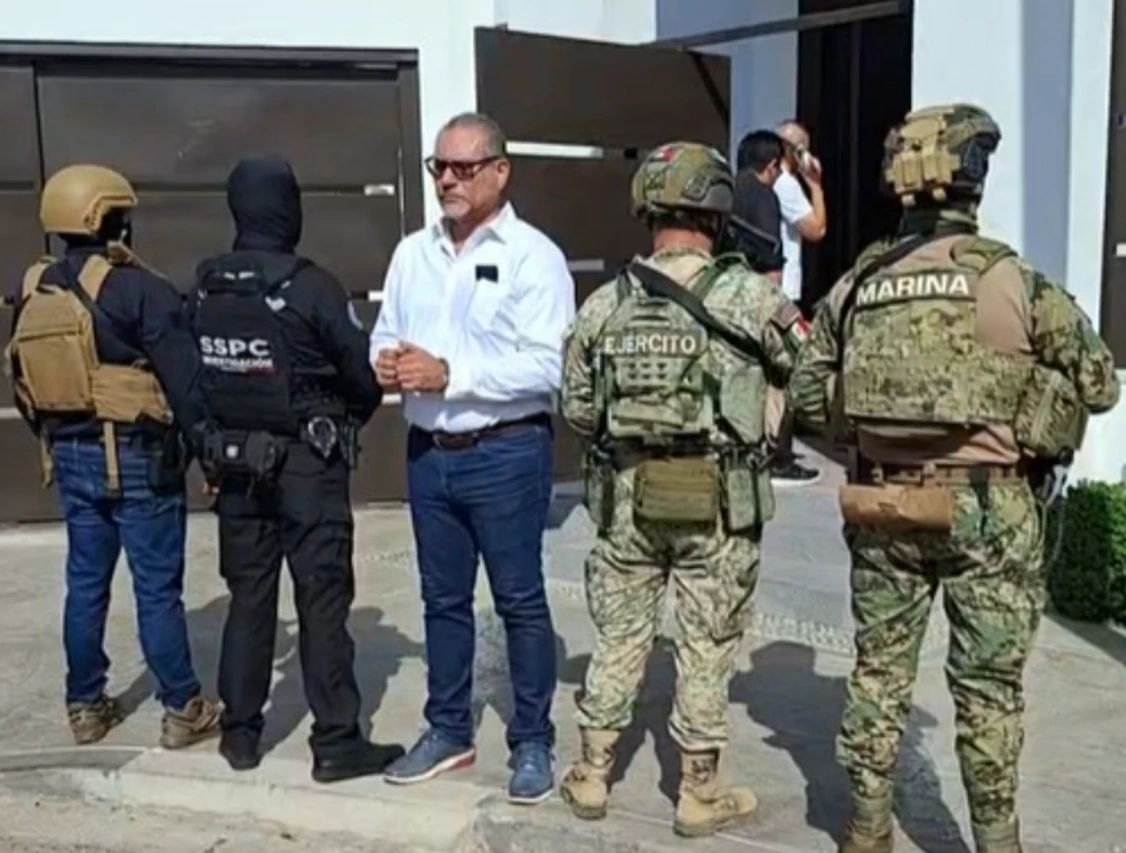 Detienen a exdirector de la Policía de Mexicali por desaparición forzada; acusa persecución política