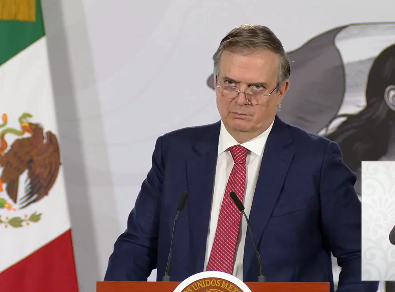 Ebrard insiste en el "mejor trato comercial" para México, pese al desinterés de Trump en el T-MEC