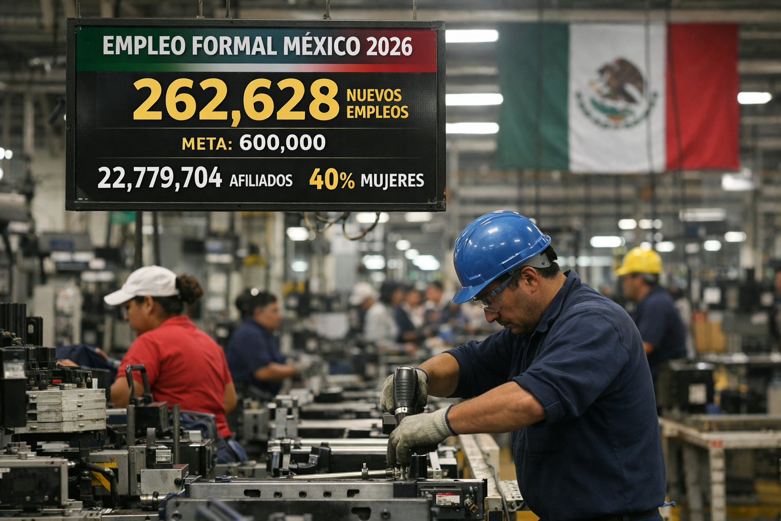 El gobierno solo alcanzó el 44% de la meta de generación de empleos al 1S