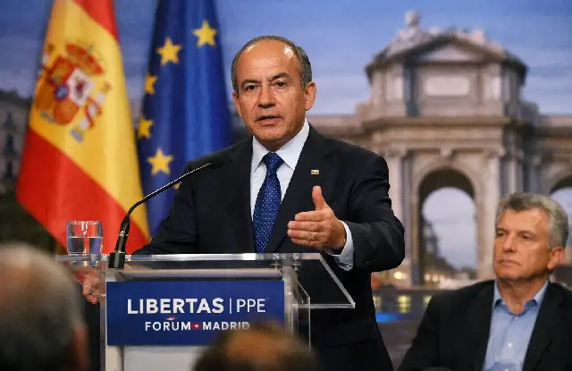 “México se encamina a un colapso institucional como Venezuela”: Felipe Calderón