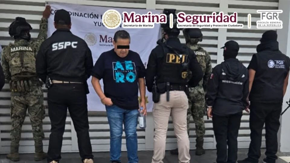 Detienen en Mérida a operador financiero del 'Cártel del Noreste'; lo vinculan con exgobernador de Chiapas, Rutilio Escandón