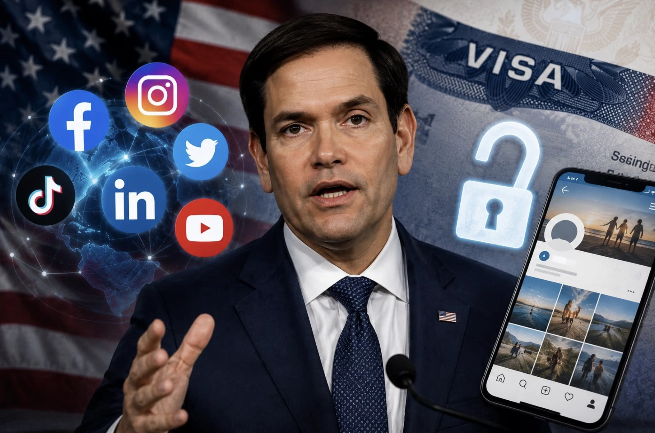 Endurece EU requisitos para obtener visa, los solicitantes deberán mantener abiertas al público sus redes sociales