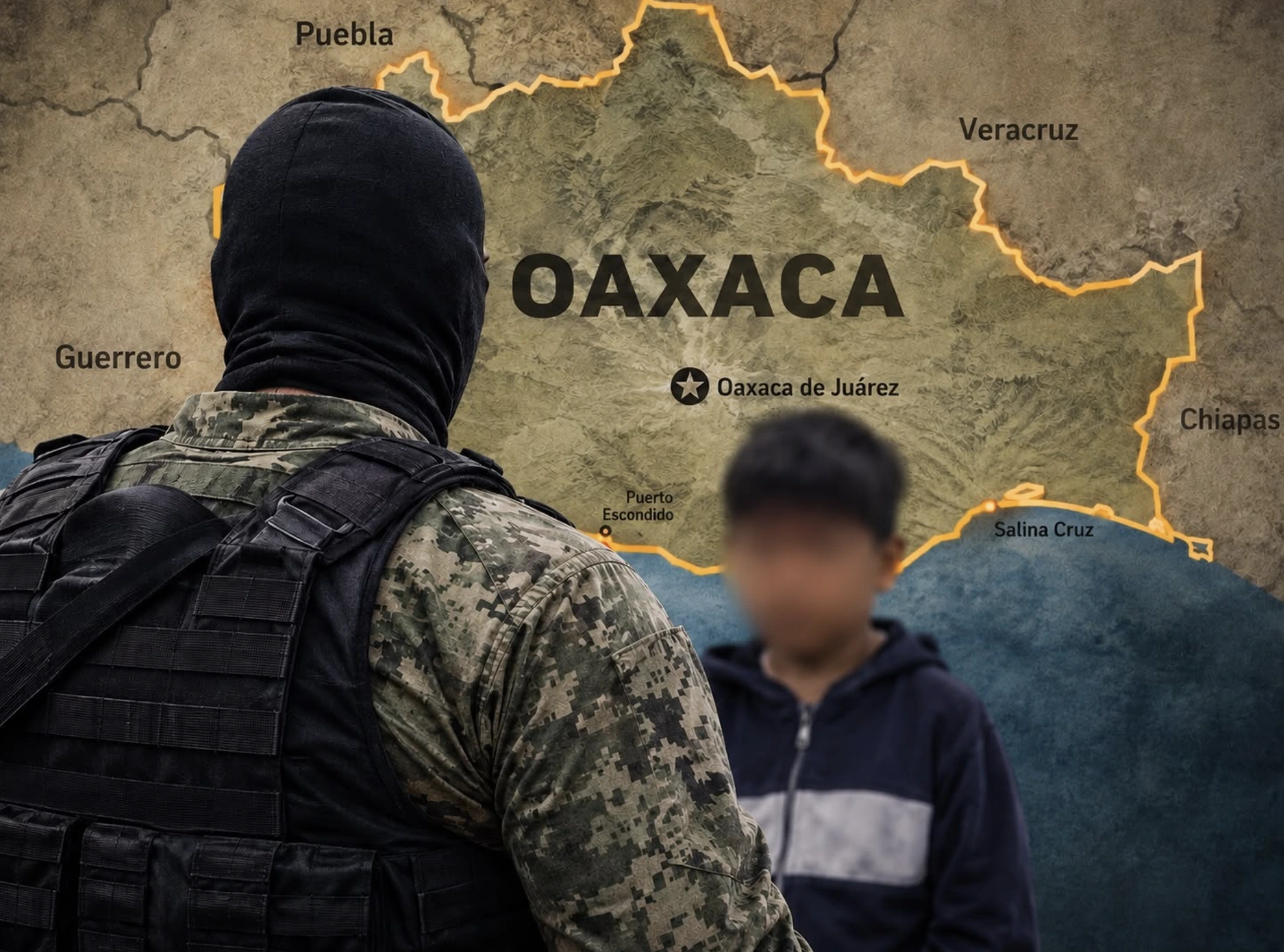 Oaxaca: aumenta 155% la detención de menores ligados al crimen organizado, señala la Fiscalía del estado