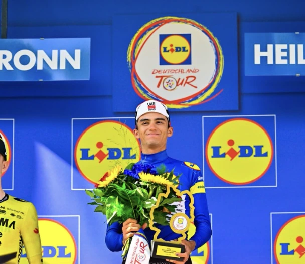 El mexicano Isaac del Toro vuelve a hacer historia: se consagra campeón de la Vuelta a Alemania