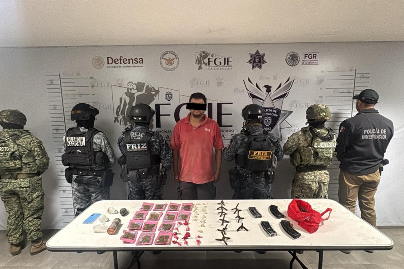 Detienen a presunto implicado en ataque con explosivos contra comandancia de Zacatecas