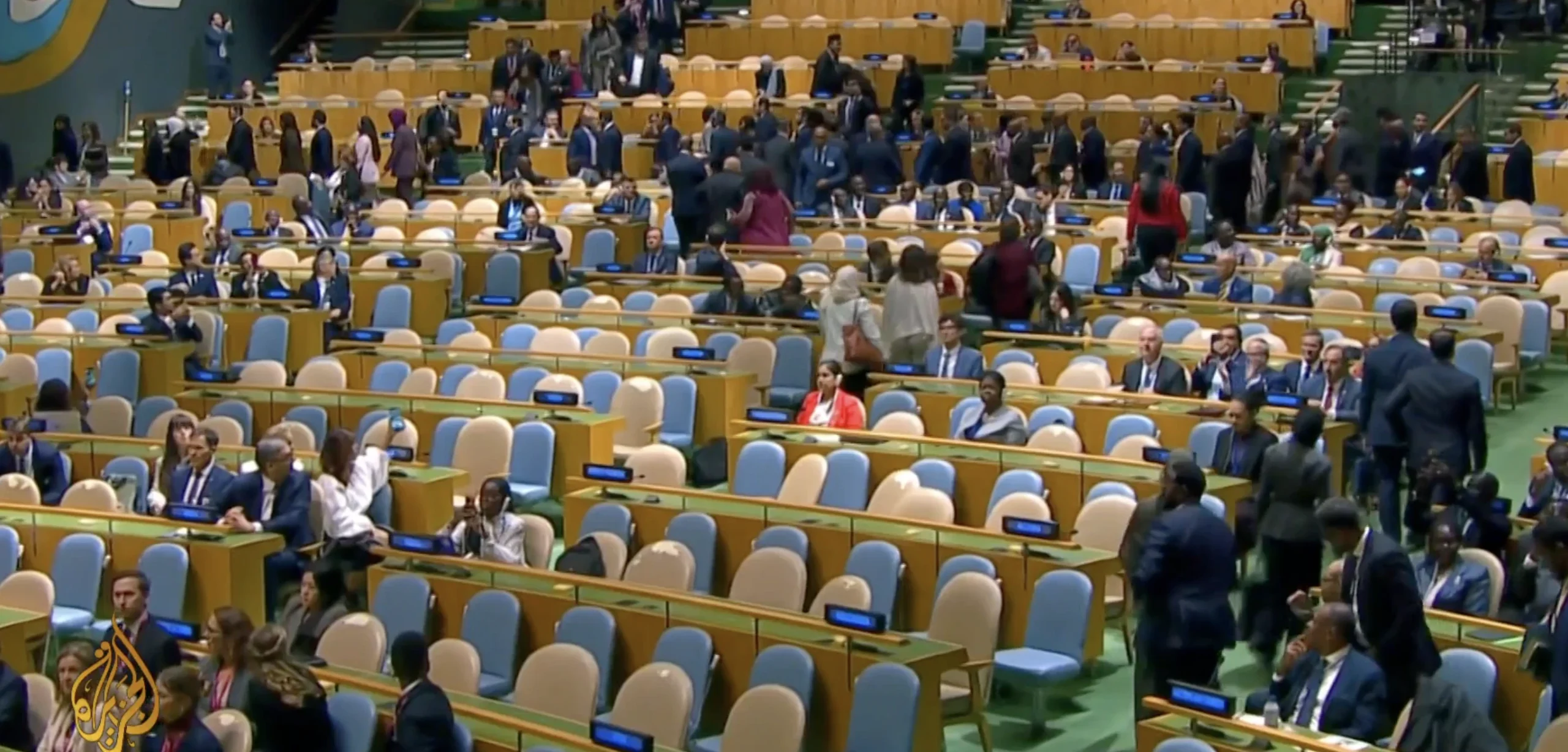 Desplante histórico en la ONU: diplomáticos abandonan la sala ante el discurso de Netanyahu