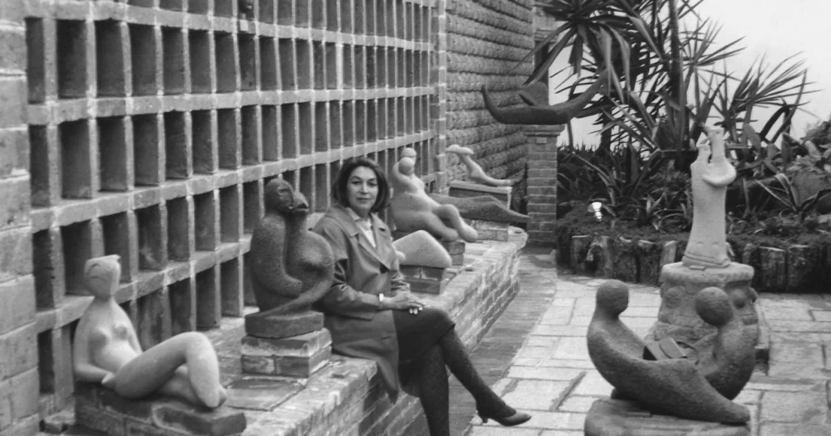 Murió Geles Cabrera, primera escultora moderna en México