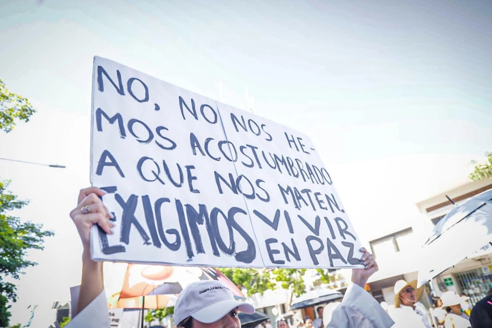 “Ya estamos hartos del miedo”: Culiacán marcha por la paz y exige seguridad