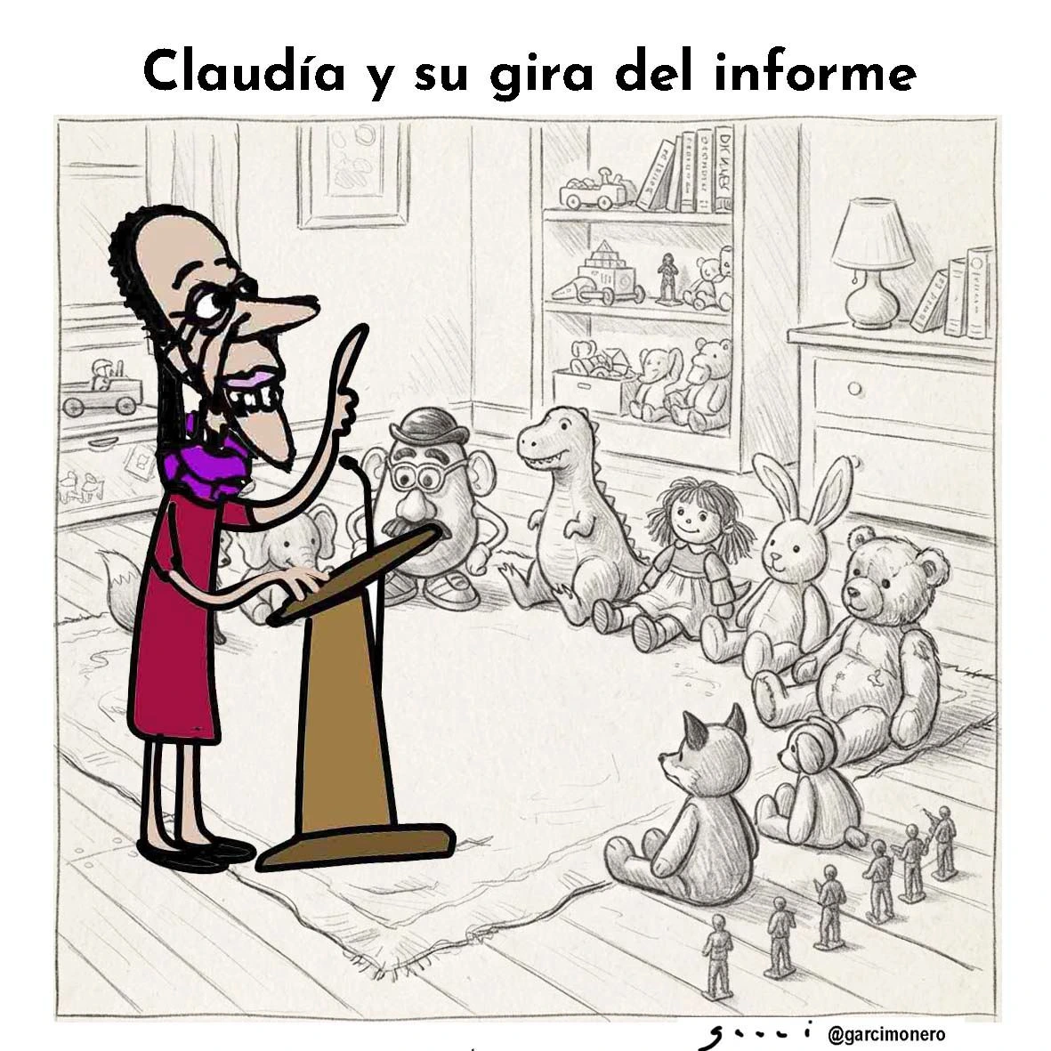 Mítines por el Informe