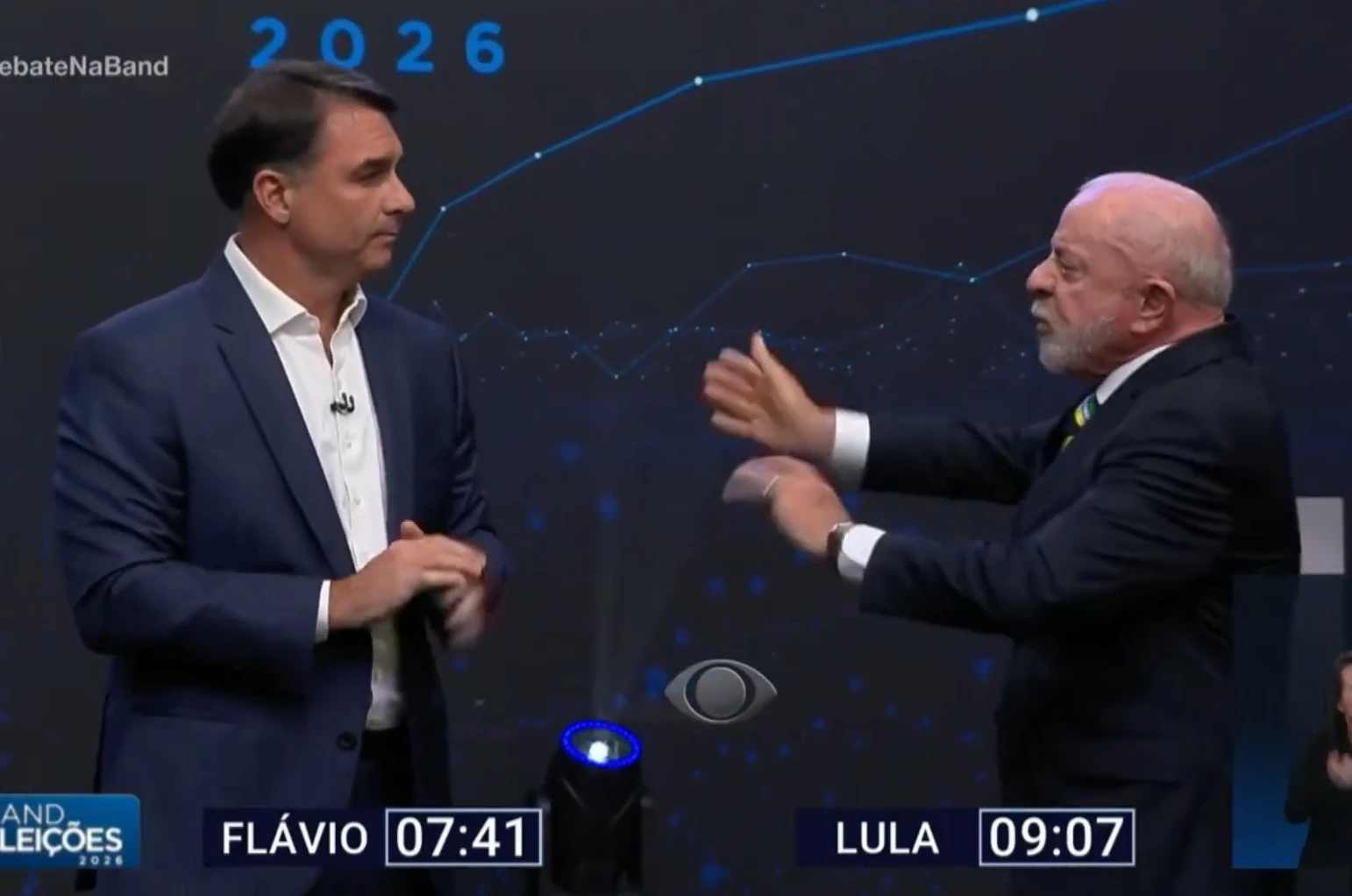 Ocho momentos candentes del debate Lula-Bolsonaro