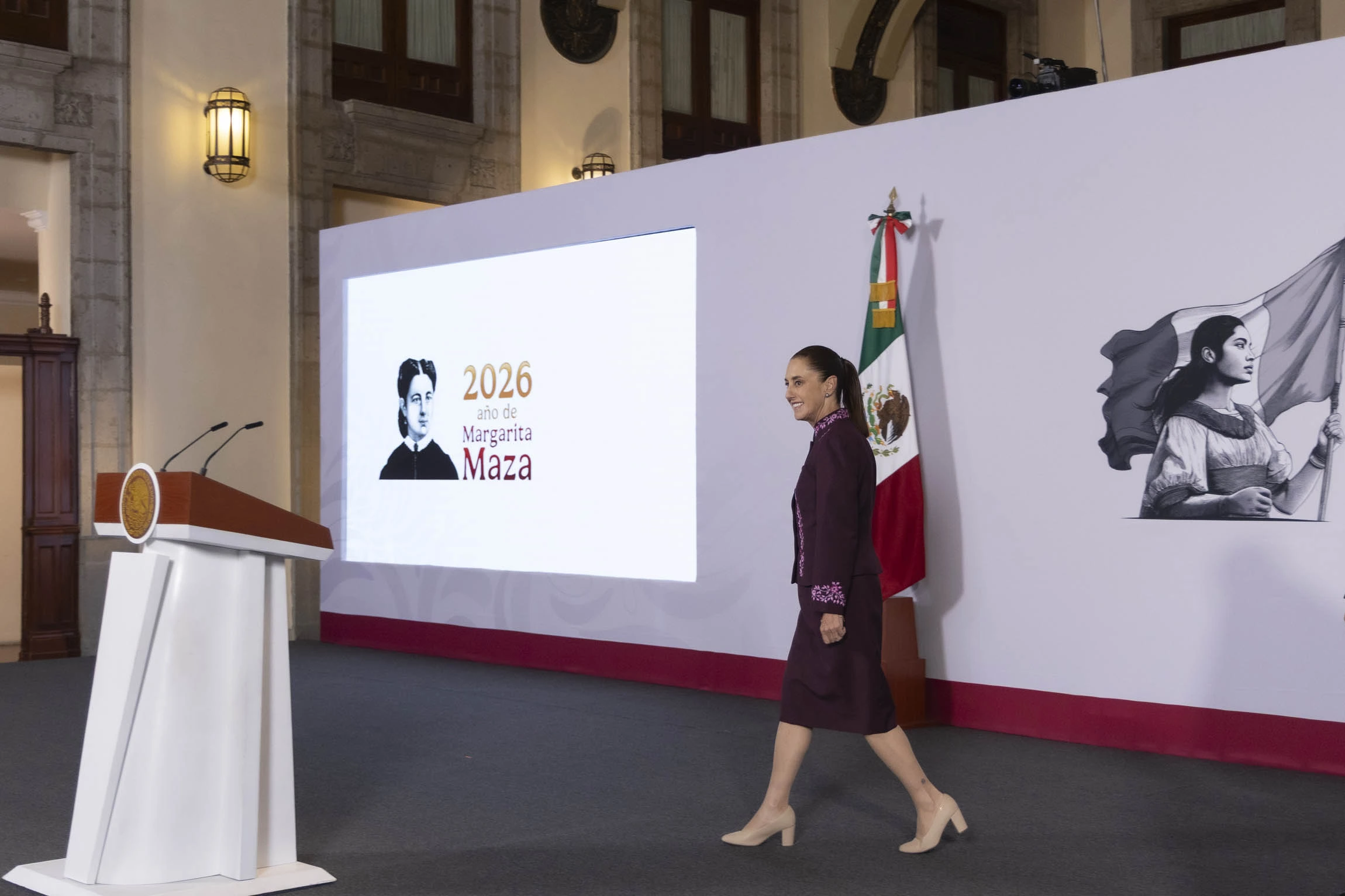"Absurdo" llama la presidenta al PT, que acusó a EU de palomear candidaturas de Morena