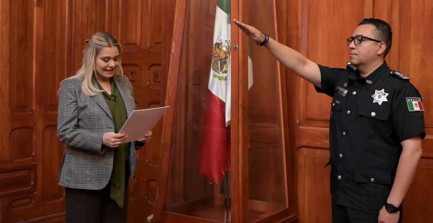 Maru Campos renueva mando de seguridad en Chihuahua con nombramiento de Luis Aguirre al frente de la SSPE