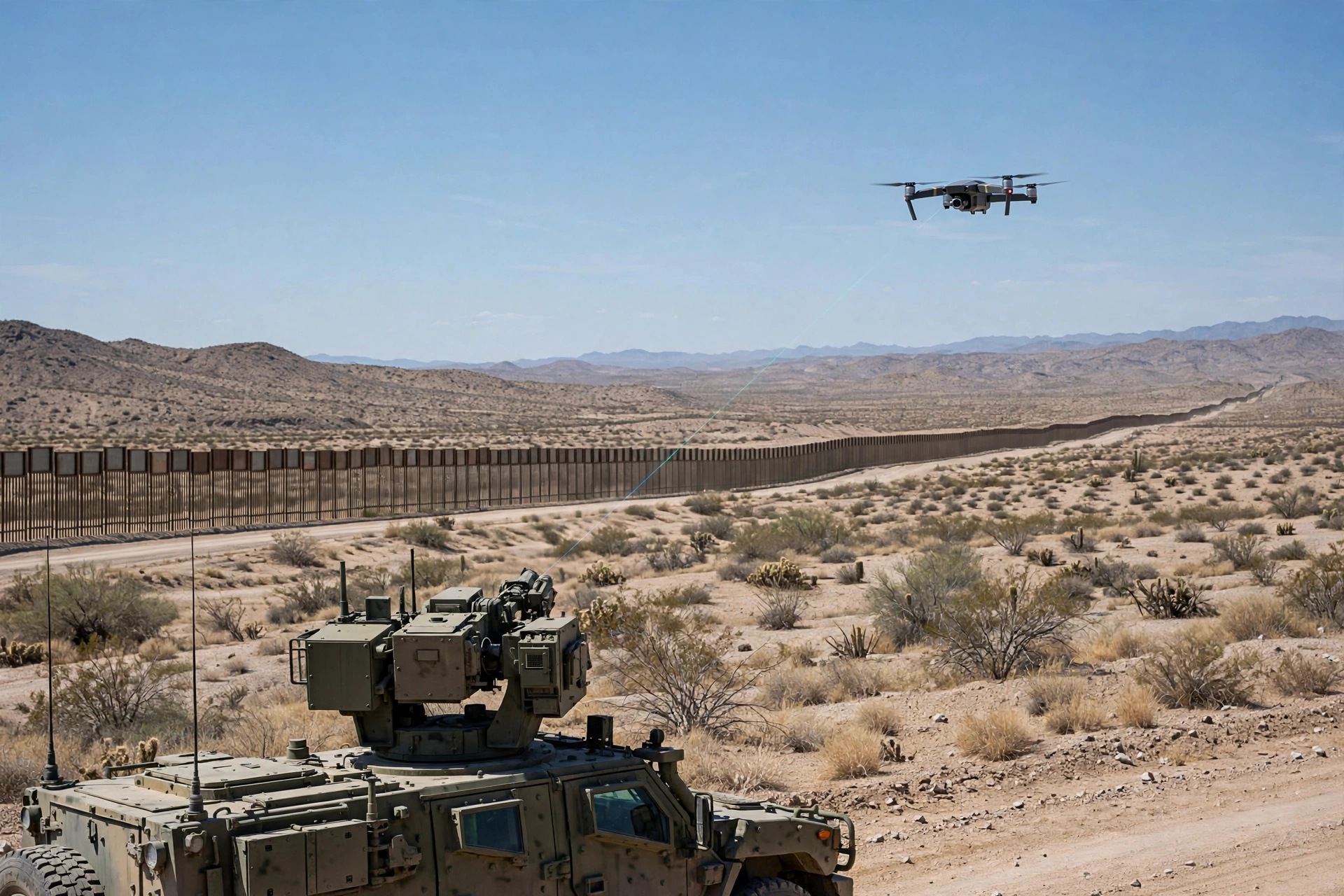 EU prohíbe vuelos de drones en su frontera con México y amenaza con derribar aparatos de los cárteles