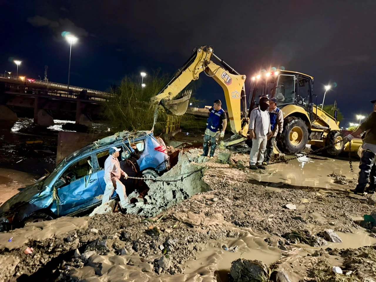 Presas frenaron el riesgo de inundaciones severas en el norponiente de Juárez