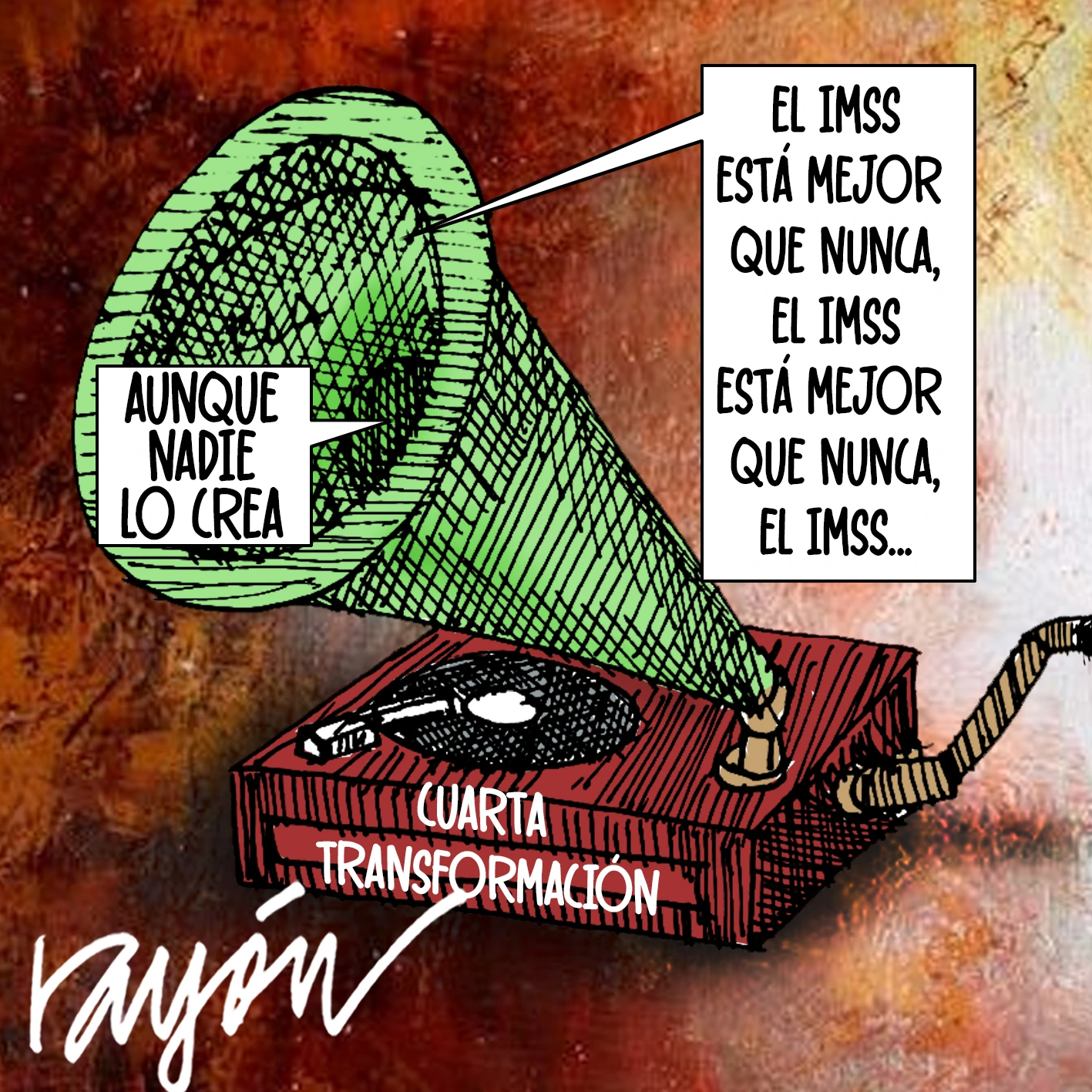 Disco rayado